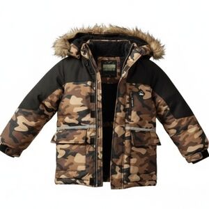 Ixtreme Outfitters Camo Print Parka in Boys Size 6